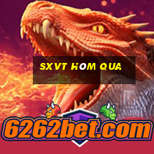 sxvt hôm qua