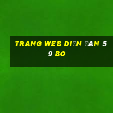 trang web Diễn đàn 59 Bo