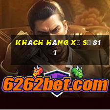 Khách hàng xổ số 811