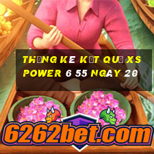 THỐNG KÊ KẾT QUẢ XS power 6 55 ngày 20