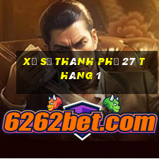 xổ số thành phố 27 tháng 1