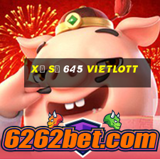 xổ số 645 vietlott