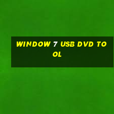 window 7 usb dvd tool