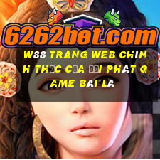 W88 Trang web chính thức của đại phát game bài là