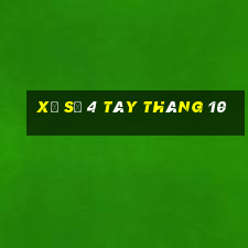 xổ số 4 tây tháng 10