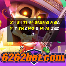 xổ số tiền giang ngày 7 tháng 8 năm 2024