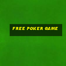 free poker game