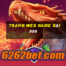 Trang web game bài 999