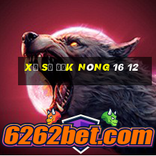 xổ số đắk nông 16 12