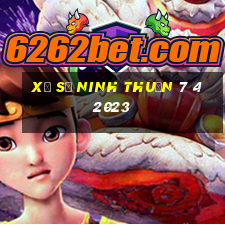 xổ số ninh thuận 7 4 2023