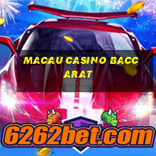 macau casino baccarat