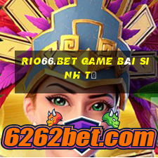 Rio66.Bet Game Bài Sinh Tử