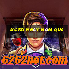 kqbd ngày hôm qua