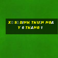 xổ số bình thuận ngày 6 tháng 1