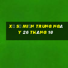 xổ số miền trung ngày 26 tháng 10