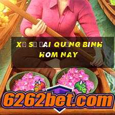 xổ số đài quảng bình hôm nay