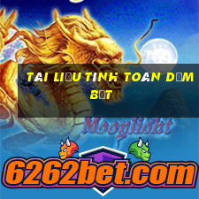 tài liệu tính toán dầm bẹt