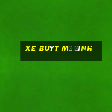 xe buýt mỹ đình