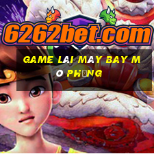 game lái máy bay mô phỏng