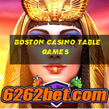 boston casino table games