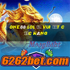 one88 lol Đố vui đặt cược hàng