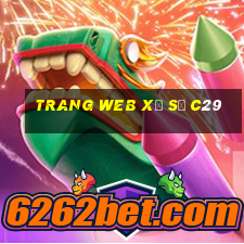 Trang web xổ số c29