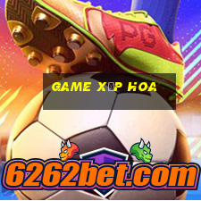 game xep hoa