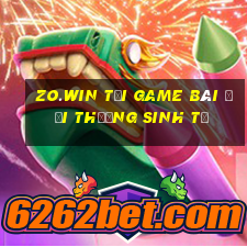 Zo.Win Tại Game Bài Đổi Thưởng Sinh Tử