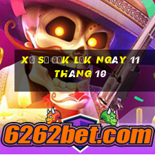 xổ số đắk lắk ngày 11 tháng 10