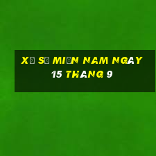 xổ số miền nam ngày 15 tháng 9