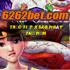 Trực tiếp XSAG ngày thứ năm