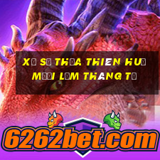 xổ số thừa thiên huế mười lăm tháng tư