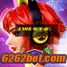 xsmb mấy giờ