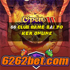 66 Club Game Bài Poker Online