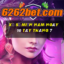 xổ số miền nam ngày 16 tây tháng 7