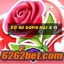 xo so dong nai 8 11