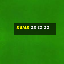 xsmb 28 12 22