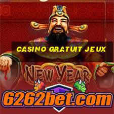 casino gratuit jeux