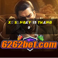 xổ số ngày 15 tháng 9