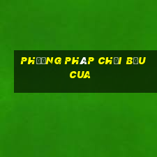 phương pháp chơi bầu cua