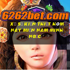 xổ số kiến thiết hôm nay miền nam minh ngọc