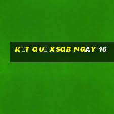 kết quả XSQB ngày 16