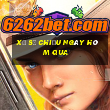 xổ số chiều ngày hôm qua