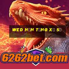 wed nền tảng xổ số