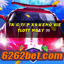 Trực tiếp XS Keno Vietlott ngày 11