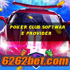 poker club software provider