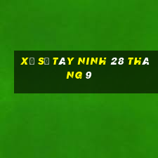 xổ số tây ninh 28 tháng 9