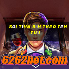 bói tình bạn theo tên tuổi