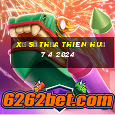 xổ số thừa thiên huế 7 4 2024