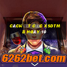 Cách đặt cược XSDTMB ngày 10